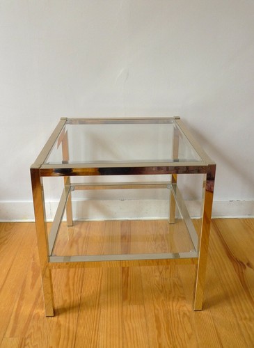 Table appoint metal deux - table, d'appoint
